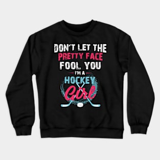 Ice Hockey I'M A Hockey Crewneck Sweatshirt